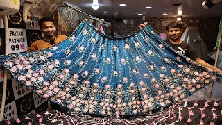 Unique Designer Lehengo का सेल Faizan Fashion में  Buy Lehenga Online From Chandni Chowk [upl. by O'Conner548]