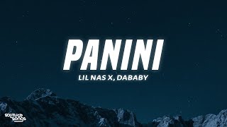 Lil Nas X  Panini Lyrics ft Dababy [upl. by Nahtnhoj457]