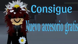 Cómo CONSEGUIR la corona de flores GRATIS EN ROBLOX [upl. by Etnoed]