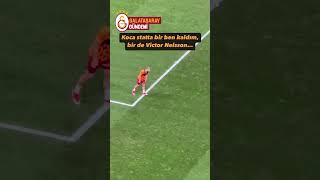 Beşiktaş maçı sonrası Victor Nelsson 🎥 Sercan Şekerci shorts galatasaray [upl. by Emina]