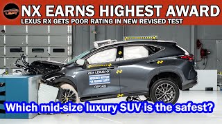 2024 Lexus NX Shines with Top Safety Pick Rating but RX Falls Short [upl. by Penrose760]