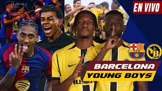 GOLEADA 50 BARCELONA VS YOUNG BOYS EN VIVO CHAMPIONS LEAGUE [upl. by Yanaton]