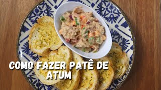 Como fazer o patê de atum do Chef Zeca  Descubra hoje esta maravilhosa receita  Cozinha básica [upl. by Neersin]