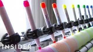 How Highlighter Pens Are Made  Insider [upl. by Caterina355]