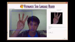 Source Code Available Vietnamese Sign Language Reader v10 [upl. by Nellahs352]