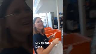 Dry Cleaners drycleaners Dana conveyorbelt Tide rolltide clothes engineering [upl. by Adnorhs534]