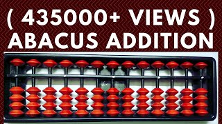 How to add in Abacus  Abacus Addition  Abacus Lesson 2 [upl. by Roselane]