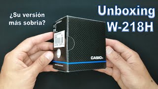 CASIO W218H Un Reloj Ultra Versatil a Buen Costo Pero ¿Atractivo  Unboxing [upl. by Collie]