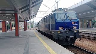 EP09041 z IC MATEJKO do Szczecina Gł wjeżdża na stację Kraków Gł 14072024 [upl. by Anahtor]