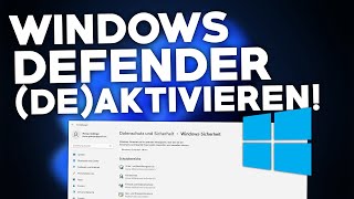 2024 Windows Defender AKTIVIERENDEAKTIVIEREN  Tutorial  Deutsch [upl. by Crespi]