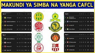 WAPINZANI WA YANGA NA SIMBA KLABU BINGWA BARANI AFRIKA WAMEJULIKANA [upl. by Nasho]