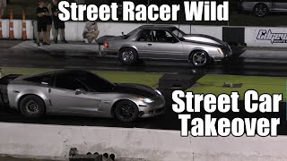 Nissan GTR vs Turbo C6 Z06 vs Turbo Fox Body Mustang vs Turbo Buick Regal  14 Mile Drag Races [upl. by Marnie889]