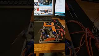 Numerical Counter with Servos and Arduino ⚙️ diy arduino arduinoproject automobile robot [upl. by Enilaf]