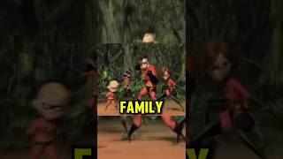 The Incredibles is a PERFECT FAMILY ‼️super cartoon family shorts [upl. by Richman314]