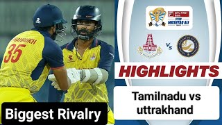 SMAT HIGHLIGHTS 2024  Tamil Nadu vs Uttrakhand match  Syed Mushtaq Ali Trophy [upl. by Eentruok996]