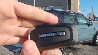 How to remote start the 2021 Ford Bronco Sport Badlands  Features of the 2021 Ford Bronco Sport [upl. by Rankin]