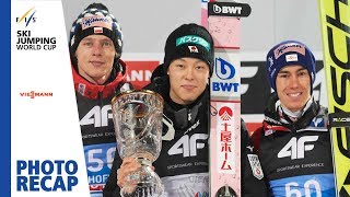 Photo Recap  Kobayashi completes Grand Slam  Bischofshofen  Mens Large Hill  FIS Ski Jumping [upl. by Ellga]