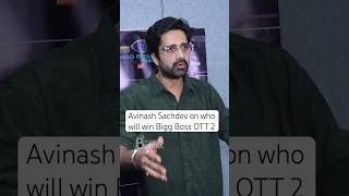 Avinash Sachdev’s Interview after his eviction from Bigg Boss OTT 2 shorts [upl. by Garibull]