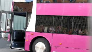 Westlife arriving at Glasgow SECC by tourbus 1962012 [upl. by Asen]