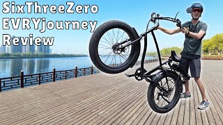 Cruiser Style Ebike  SixThreeZero EVRYjourney Review [upl. by Pugh]