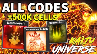 NEW WORKING ALL CODES FOR Kaiju Universe IN 2024 MARCH ROBLOX Kaiju Universe CODES [upl. by Margalo]