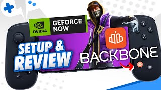 BACKBONE One Review for GeForce NOW  SETUP amp Gameplay [upl. by Zanas]