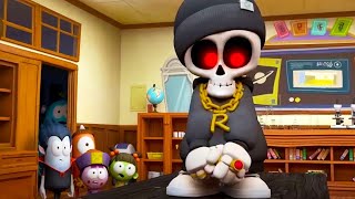 Skeleton Rap  Spookiz  Cartoons for Kids [upl. by Brewer811]