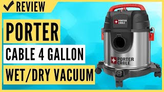 PORTER CABLE PCX18301 4B 4 Gallon 4 HP Wet Dry Vacuum [upl. by Giza800]