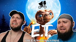 ET THE EXTRATERRESTRIAL 1982 TWIN BROTHER FIRST TIME WATCHING MOVIE REACTION [upl. by Rennane]