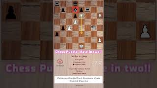 Pawn captured on e7 and check anna cramling [upl. by Aeht7]