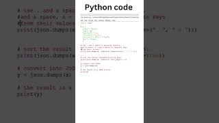 Python JSON😇 [upl. by Adoc]