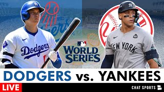 Dodgers vs Yankees World Series Game 2 Live Streaming Scoreboard Free PlayByPlay amp Highlights [upl. by Nichy]