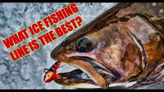 What Ice Fishing Line Is Best Monofilament Fluorocarbon or Braid [upl. by Nivra]