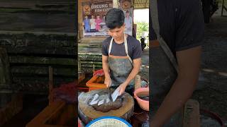 Cutlassfish Cutting🔥shorts fishcutting fish streetfood expertfishcutting food asmr [upl. by Adnola]