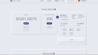 Axion Tutorial for Beginners  How to Stake Axion AXN Five Big Pay Days [upl. by Trutko304]