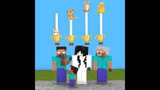 Singing Challenge With Herobrine Family [upl. by Croom]