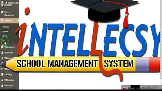 Intellecsy School management system website portal [upl. by Xel]