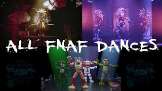 All FNAF Dance Scenes  Verbalase [upl. by Faber]