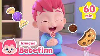 Baby Shark Doo Doo et Oui Papa 1 heure  Comptines  Bebefinn en français 👶 Chansons pour Enfants [upl. by Hallagan489]