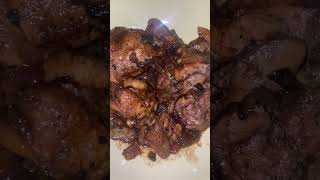 Adobong Manok With Oyster Sauce Adobong manok oystersauce food shorts [upl. by Aij]