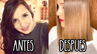 Aclara tu cabello NATURALMENTE 100 comprobado  Barato y con ingredientes que tienes en casa [upl. by Racso732]