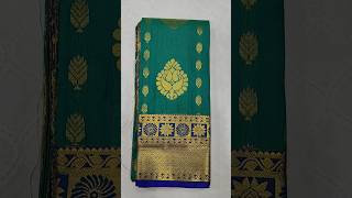 Sri Jayalakshmi Silks Thirubuvanampurepattusilksoftsilkhandloomsilverjazitrendingweddingsaree [upl. by Andra]