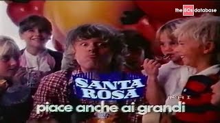 SPOT CONFETTURE SANTA ROSA  VERSIONE LUNGA  1984  the 80s database [upl. by Yecrad147]