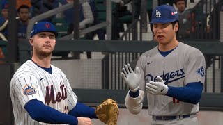 New York Mets vs Los Angeles Dodgers  NLCS Game 4 2024 Full Game Highlights  MLB The Show 24 Sim [upl. by Dorree]