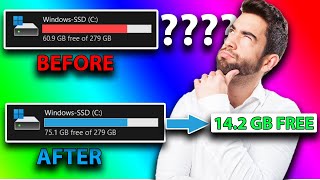 How to FREE UP Disk Space on Windows 111087 2024 [upl. by Thamora239]