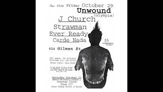 Unwound  Live at 924 Gilman St October 29 1993 [upl. by Wrdna472]