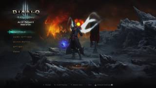 Diablo III  Act III Menu Music ingame [upl. by Sirromal]