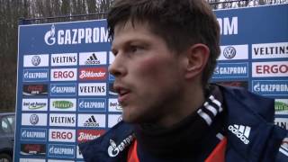 KlaasJan Huntelaar setzt klares Ziel quotChampionsLeaguePlatzquot  Hamburger SV  FC Schalke 04 [upl. by Alard]