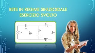 Calcolo potenza attiva e reattiva di una rete in regime sinusoidale [upl. by Lange884]