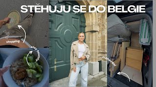 STĚHUJU SE DO BELGIE Vlog ze stěhování [upl. by Hankins6]